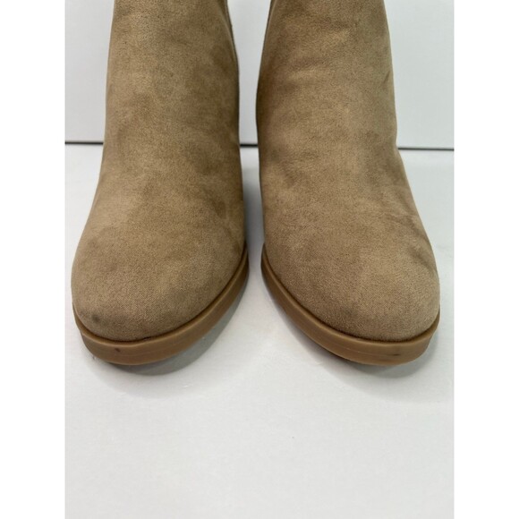 Universal Thread Cypress Wedge Hell Ankle Boots Wonen’s -Taupe/Tan Size 8 #519 - Picture 3 of 12